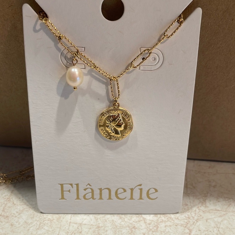 Gold necklace